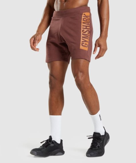 Men's Gymshark Bold Shorts Brown | NZ 9VREUF